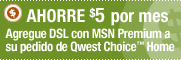 ahorre $5 pr mes