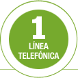 1 L&iacute;nea Telef&oacute;nica