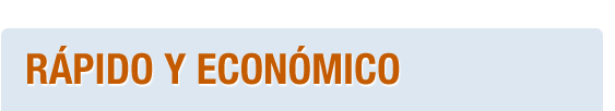 RAPIDO Y ECONOMICO