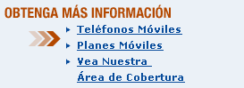 Obtenga M&aacute;s Informaci&oacute;n
