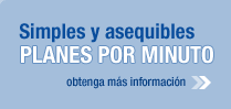 Simples y asequibles planes por minuto