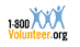 1-800-volunteer logo